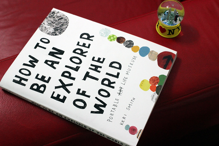 Leitura de viagem – “How to be an explorer of the world” – Keri Smith