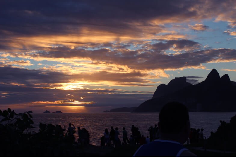 Programas de Verão no Rio – Pôr do Sol no Arpoador