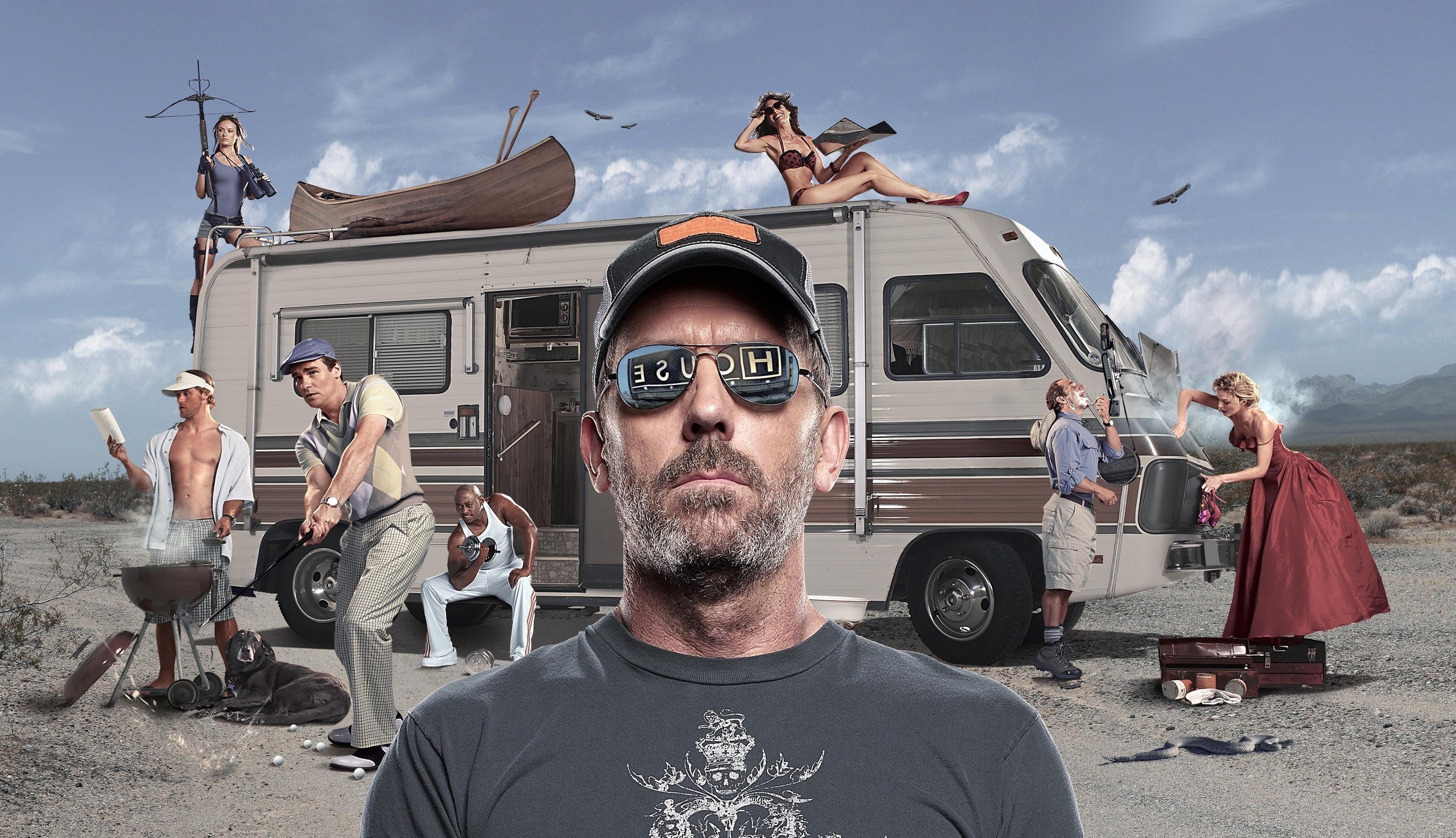 Até o Dr. House animou! :)